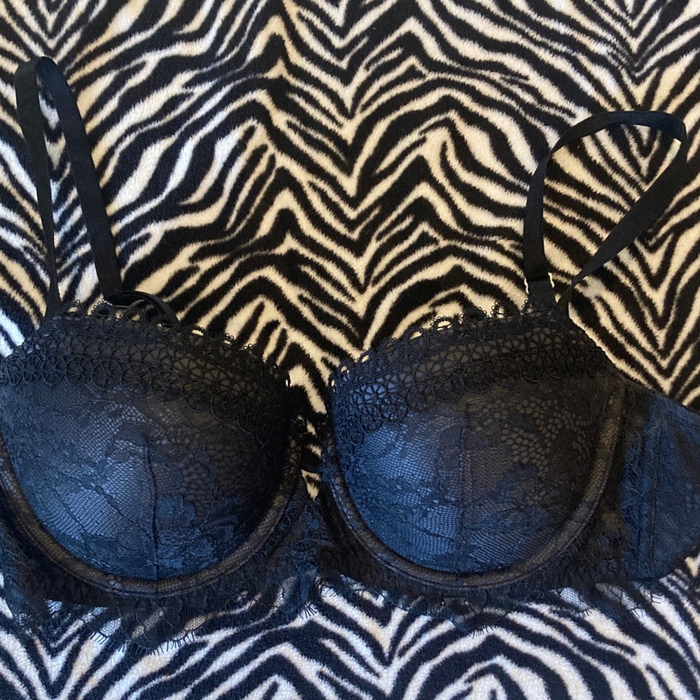 Victoria's Secret Black Lace Bra